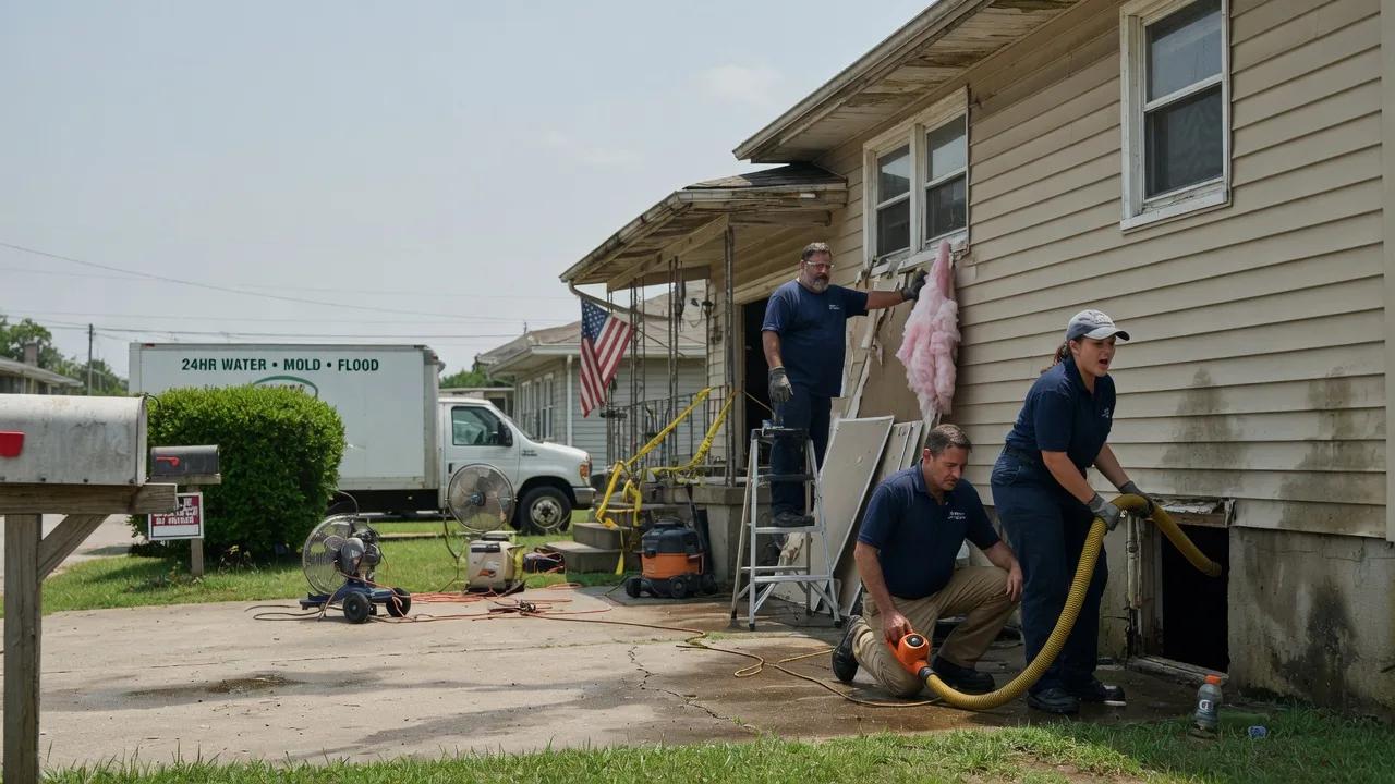 Water Damage Repair in Tigerton, WI near me